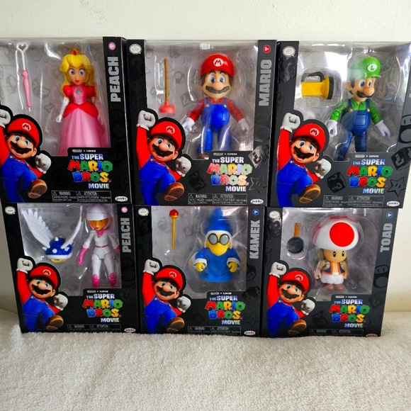 Super Mario Movie Action Figure Set
